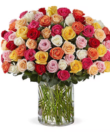 100 Luxurious Roses Arranged